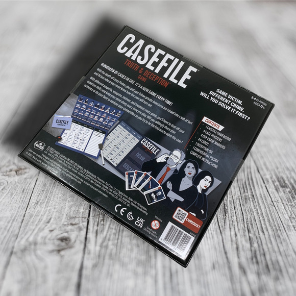 NEW Casefile: Truth & Deception Board Game Goliath Games Based on Podcast Sealed - Picture 4 of 6